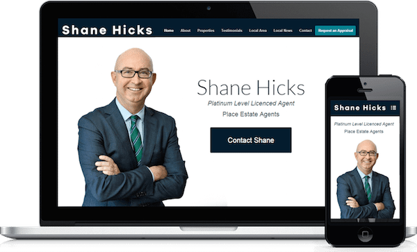 Shane Hicks Personal Real Estate Website