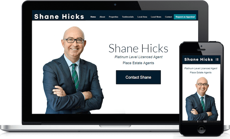 Shane Hicks agent websites